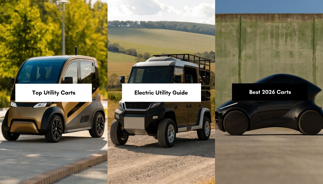 Best Electric Utility Cart Guide: Top 2026 Models Compared
