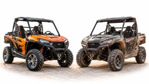 Side-by-side utility vehicles compared by price