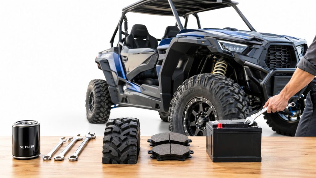 UTV maintenance and vehicle service